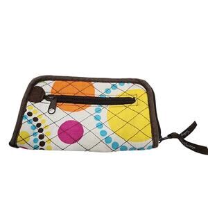 Thirty-One Soft Wallet Circle Dots Pattern